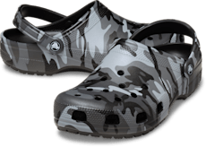 Classic Camouflage Clog - Black/Slate Grey
