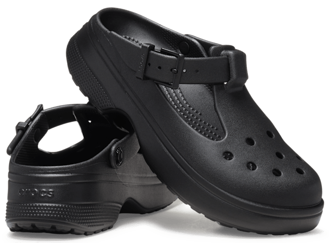 Classic Mary Jane Clog - Black