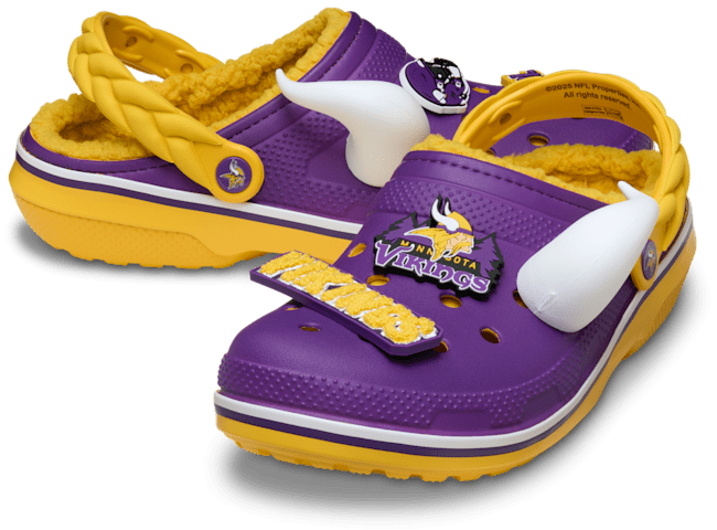 NFL Minnesota Vikings Classic Lined Clog - Multi