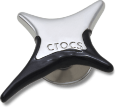 Black Dipped Enamel Star