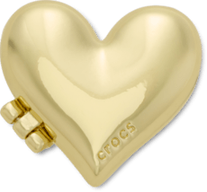 Gold Bubble Locket Heart