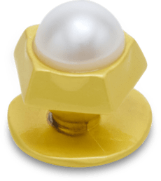 Gold Pentagon Pearl