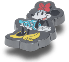 Minnie Mouse Elevated Jibbitz™ Charm