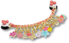 Pink Adjustable Charm Chain