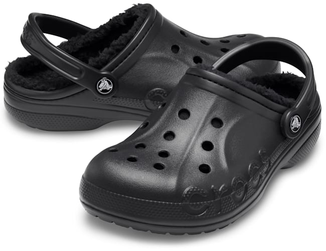 Baya Lined Clog - Black / Black