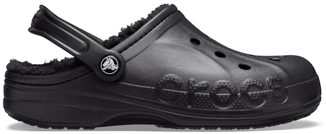 Baya Lined Clog - Black / Black