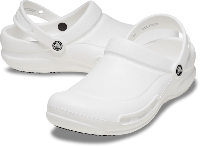 Bistro Work Clog - White