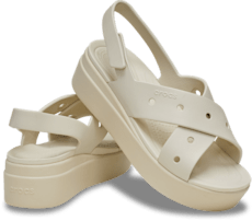 Brooklyn 4U Cross Strap Sandal - Frappé