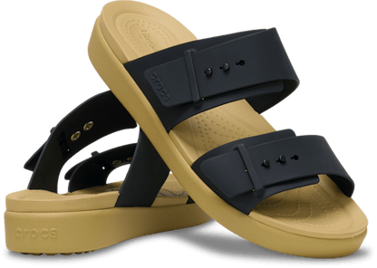 Brooklyn Buckle Low Low - Black / Tan