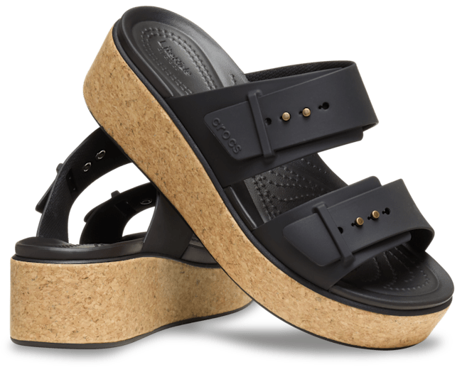 Brooklyn Cork Buckle - Black