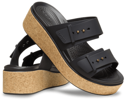 Brooklyn Cork Buckle - Black