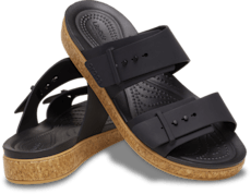 Brooklyn Cork Buckle Low Low - Black