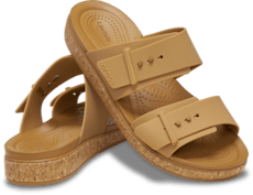 Brooklyn Cork Buckle Low Low - Umber