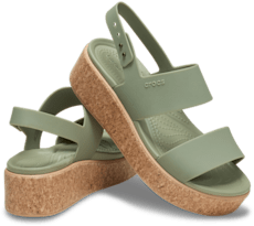 Brooklyn Cork Low Wedge - Cargo