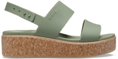 Brooklyn Cork Low Wedge - Cargo