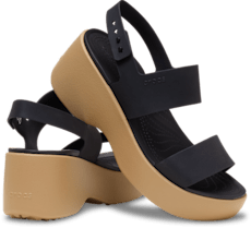 Brooklyn Sky Sandal - Black/Cashew
