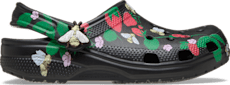 Classic Berries & Bees Clog - Black