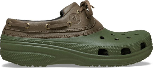Classic Boat Shoe - Army Green / Walnut