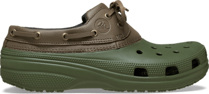 Classic Boat Shoe - Army Green / Walnut