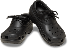 Classic Boat Shoe - Black / Black
