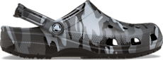 Classic Camouflage Clog - Black/Slate Grey