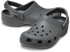 Classic Clog with Swarovski® Crystals - Slate Grey