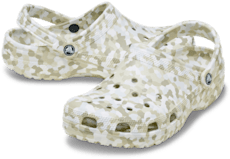 Classic Confetti Clog - Summit White/Multi