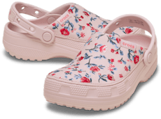 Classic Crafted Floral Clog - Cotton Candy