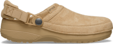 Classic Crafted Vegan Suede Clog - Cashew