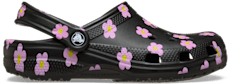 Classic Flower Clog - Black