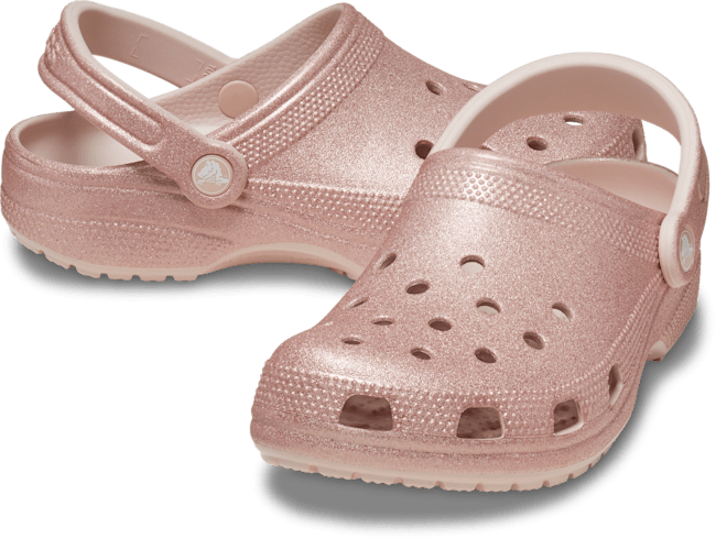 Classic Glitter Clog - Quartz Glitter