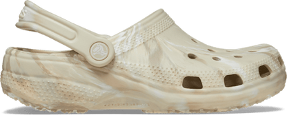 Classic Marbled Clog - Bone / Multi