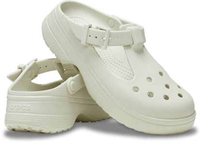 Classic Mary Jane Clog - Linen
