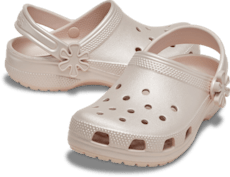 Classic Pearl Shine Clog T BFr - Quartz