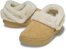 Classic Unfurgettable Vegan Suede Clog - Tan