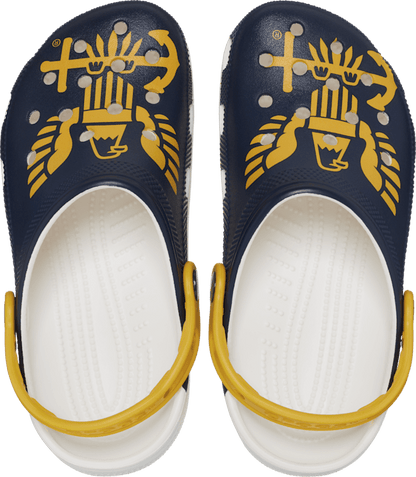 Classic US Navy Clog - White / Multi