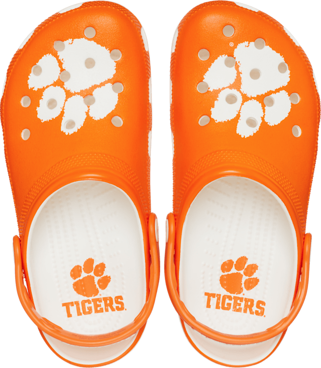 Clemson Classic Clog - White