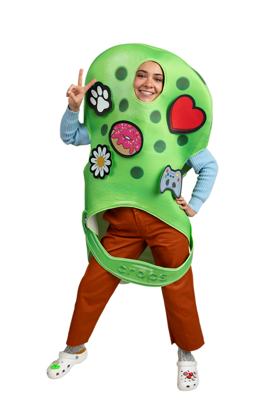 Crocs Classic Costume Right - Green Slime