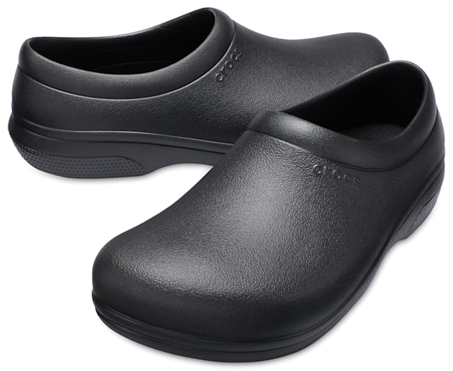 Crocs On The Clock Work Slip-On - Black