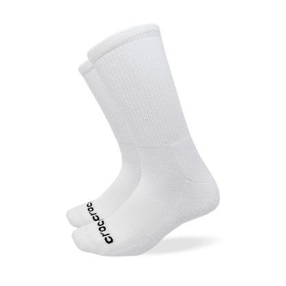 CrocsSocks Crew Macro Logo 3PK - White / Black