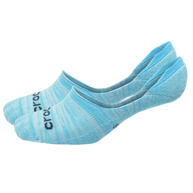 CrocsSocks Hidden Liner 3PK - Aqua