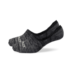 CrocsSocks Hidden Liner 3PK - Charcoal / Multi