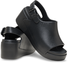Dylan Platform Slide - Black