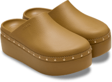 Dylan Platform Studded Clog - Umber