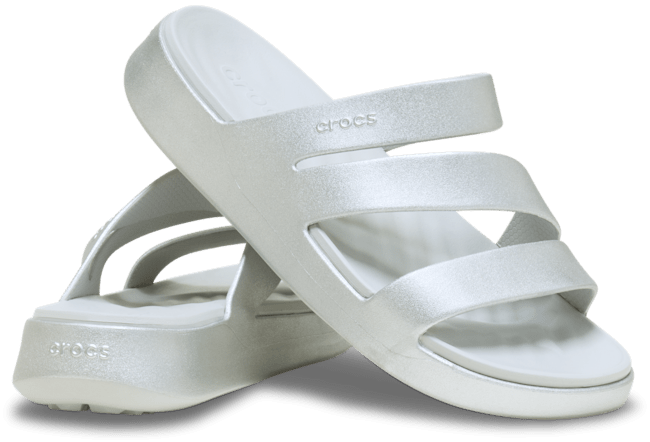 Getaway Metallic Strappy - Silver