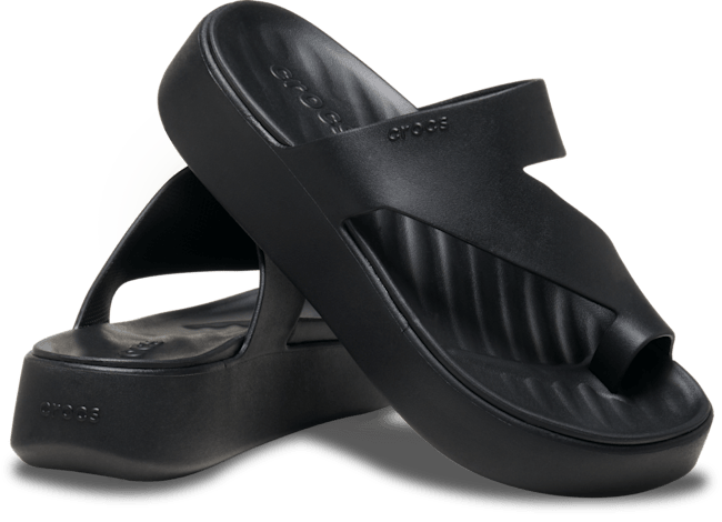 Getaway Platform Toe Loop - Black