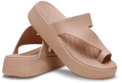 Getaway Platform Toe Loop - Pink Caramel