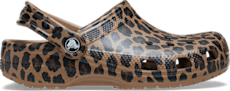 Kids' Classic Animal Clog - Sepia / Leopard