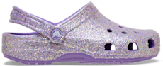 Kids' Classic Fantasy Glitter Clog - Purple