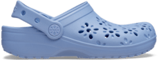 Kids' Classic Floral Cut-Out Clog - Blue Haze